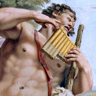 Désespoir de Polyphème face à Galatée qui fuit en mer (Galerie Farnèse, série des Amours des dieux) - Annibal Carrache 