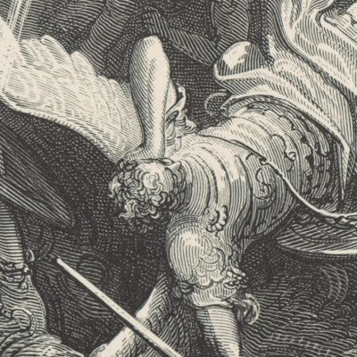 The Fallen Angels Vainquished (Milton's Paradise Lost, 1866) - Gustave Doré 