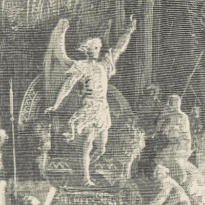 Satan takes his throne in Hell (Milton's Paradise Lost, 1866) - Gustave Doré 