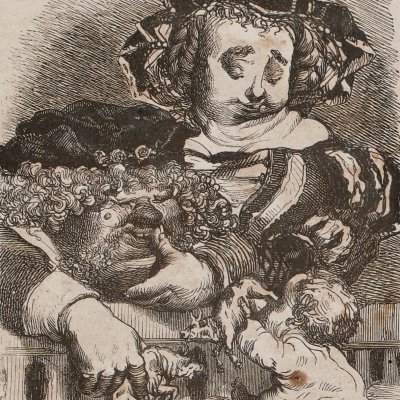 L'allaitement de Gargantua (Rabelais, Gargantua, 1858) - Gustave Doré