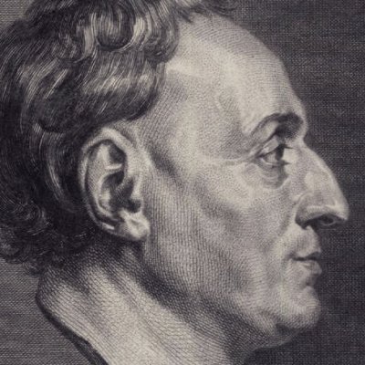 Portrait de Diderot - Augustin de Saint-Aubin d'après Greuze