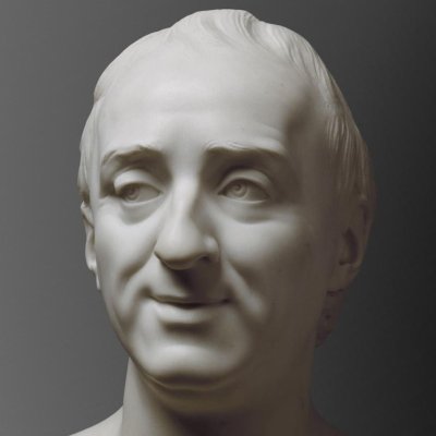 Buste de Diderot (version de l'Ermitage) - Marie-Anne Collot