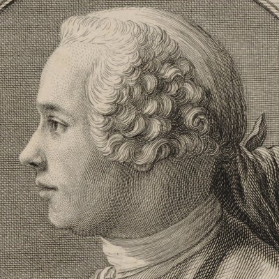  Portrait de Charles Nicolas Cochin le fils en buste - Cochin