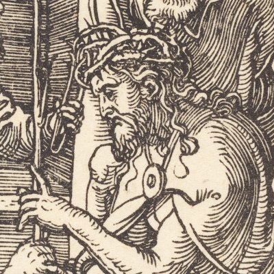 Le Christ couronné d'épines (Petite Passion) - Albrecht Dürer