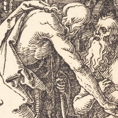 Descente du Christ dans les Limbes (Petite Passion) - Albrecht Dürer