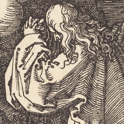 La nuit au mont des Oliviers (Petite Passion) - Albrecht Dürer