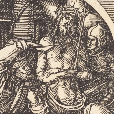 Ecce homo, Pilate montre le Christ au peuple (Petite Passion) - Albrecht Dürer