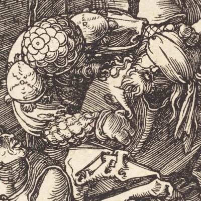 Le Christ aux outrages (Petite Passion) - Albrecht Dürer