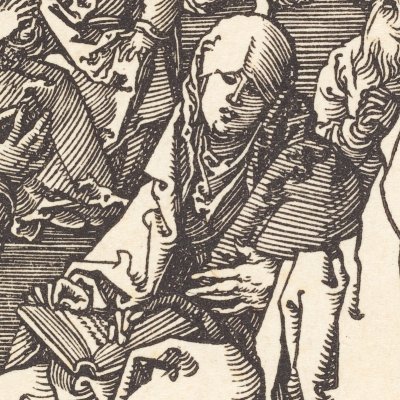 La pentecôte (Petite Passion) - Albrecht Dürer