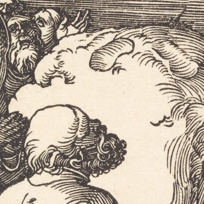 L'ascension du Christ (Petite Passion) - Albrecht Dürer