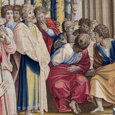 Saint Paul prêchant sur l'Aréopage - Jan van Tieghem et Frans Gheteels d'après Raphaël