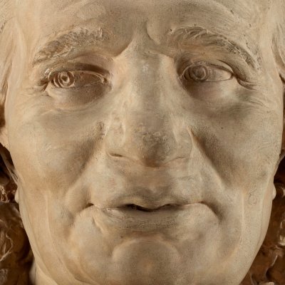 Le portrait de M. Taitbout, Consul de France, à Naples - Caffieri