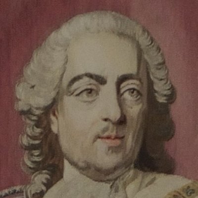 Portrait de Louis XV (tapisserie d'après le tableau du Salon de 1761) - Cozette d'après Vanloo