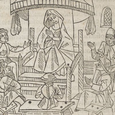 Lamentations de Didon à Laomédès (Livre des Énéydes, 1483)