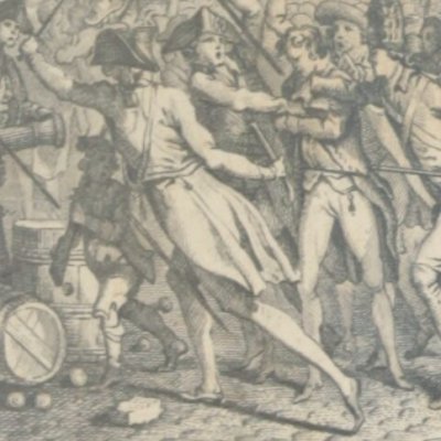 Prise de la Bastille - Halbou d'après Moreau le Jeune