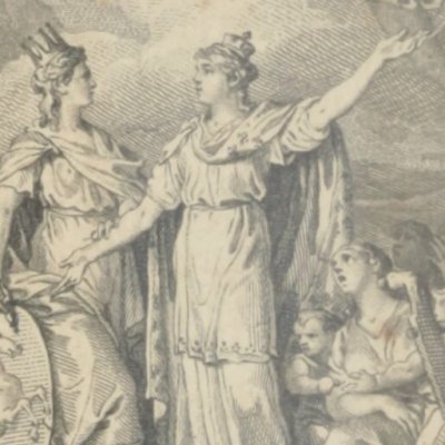 Louis XVI proclame l'Acte constitutionnel - Moreau le Jeune