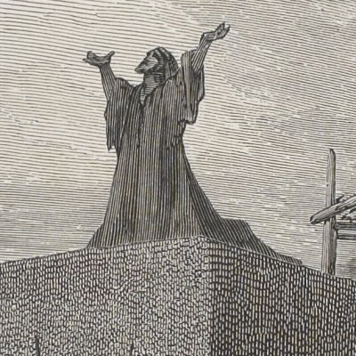 Reconstruction du Temple (La Sainte Bible, Mame, 1866) - G. Doré