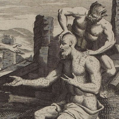 Amis de Job (Histoire du vieux et du nouveau testament, 1671, p303)