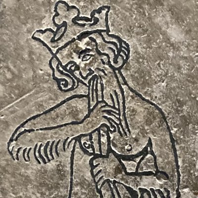 Nabuchodonosor chassé d'entre les hommes (Reims, Dalles de Saint-Nicaise)