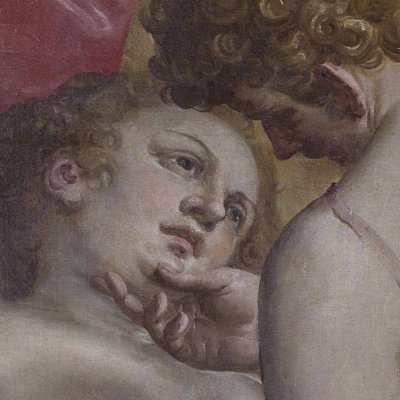 Vénus et Adonis (version de la Galerie Borghèse) - Luca Cambiaso