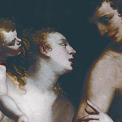 Vénus et Adonis (version de Gênes) - Luca Cambiaso