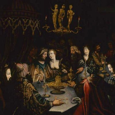 Le festin de Balthasar - d'après Jan Harmensz. Muller