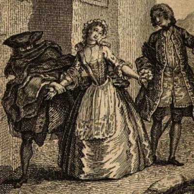 L'École des femmes (Select comedies of Molière, Londres, 1732) - Van der Gucht d'après Coypel