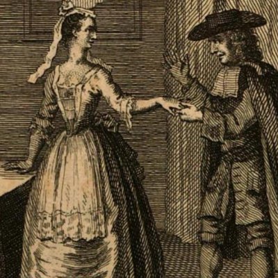 Tartuffe (Select comedies of Molière, Londres, 1732) - Van der Gucht d'après Hambelton