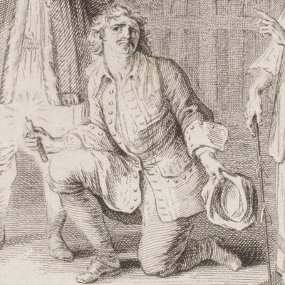 George Dandin (Suite d'estampes…) - Joullain d'après Coypel