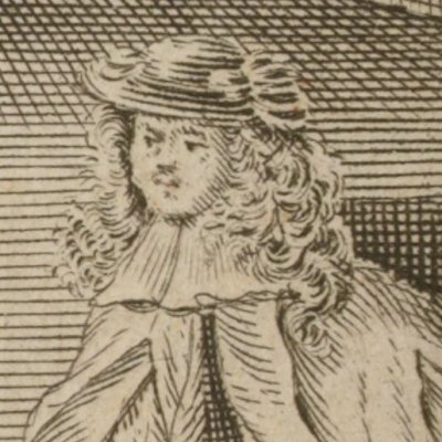 Frontispice du Misantrope comedie par I.B.P. de Moliere, Paris, Ribou, 1667