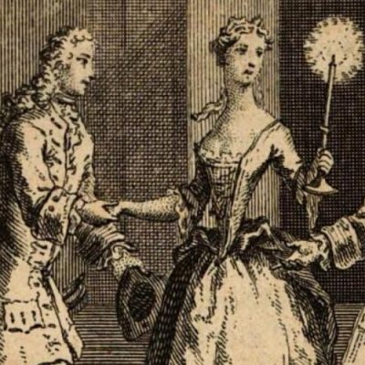 Les Fâcheux (Select comedies of Molière, Londres, 1732) - Van der Gucht