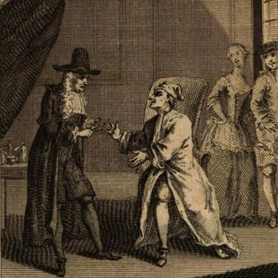 Le Malade imaginaire (Select comedies of Molière, Londres, 1732) - Van der Gucht