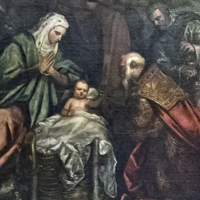 Adoration des mages (version de San Trovaso) - Tintoret