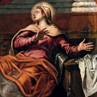 Annonciation (version de San Rocco) - Tintoret