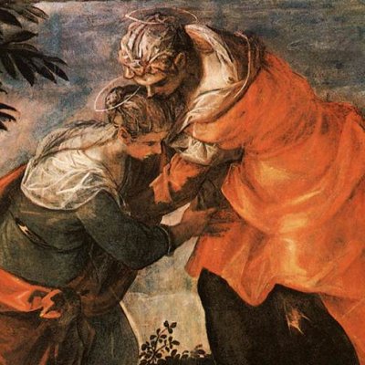 Visitation (version de San Rocco) - Le Tintoret