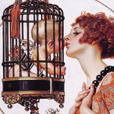 Easter (Pâques 1923) - Johann Christian Leyendecker
