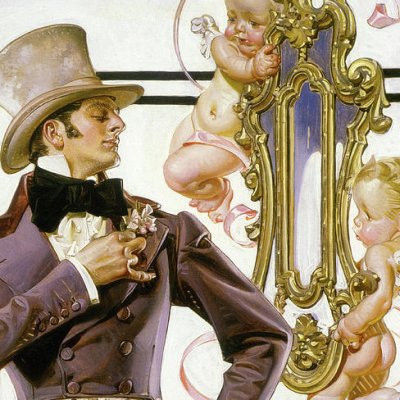 Easter (Pâques 1925) - Johann Christian Leyendecker