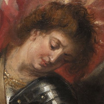 Saint Michel terrassant les anges rebelles (version de Madrid) - Rubens