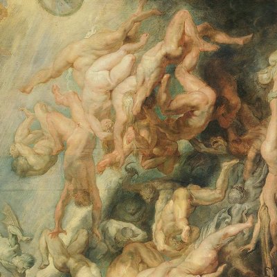 La chute des anges rebelles - Rubens
