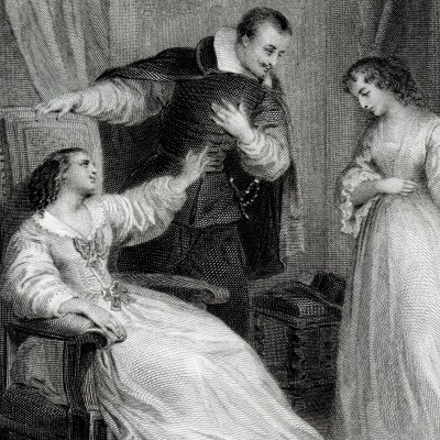 Les comédiennes de Tolède (Gil Blas, fig.4, Œuvres de Le Sage, Garnier, 1876) - Staal