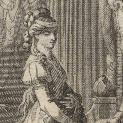 The Castle of Otranto, Berlin, 1794, pl. 1 - Bolt d'après Meil
