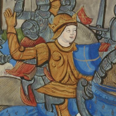 Les jeux siciliens. Cavalcade (Énéydes tr. Saint-Gelais 1509)
