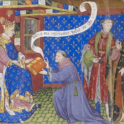 Dédicace à Charles VI (P. Salmon, Réponses à Charles VI…)