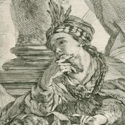 Le jugement de Salomon - L. J. Le Lorrain d'après J. F. de Troy