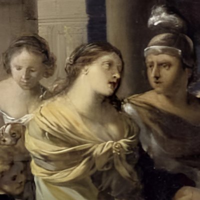 Les adieux d'Énée à Didon - Bourdon