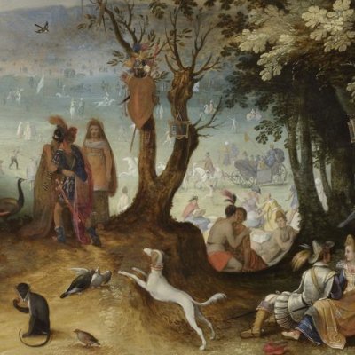 Énée rencontre Anchise aux Champs Élysées - Sébastien Vranckx