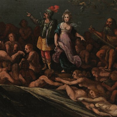 Énée aux Enfers - Jacob van Swanenburgh