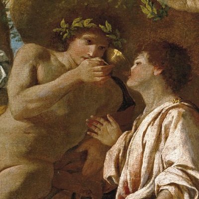 L'inspiration d'Anacréon, dit aussi l'inspiration du poète - Poussin