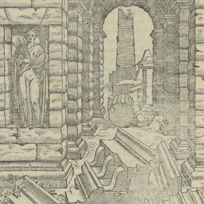 Frontispice (Serlio, Il terzo libro d'architettura, Venise, 1551)