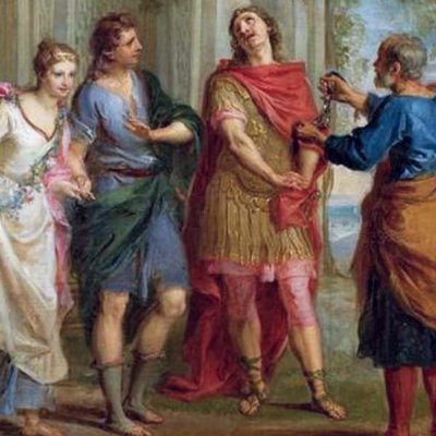 Roland apprenant les amours d'Angélique et Médor - Louis Galloche